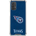NFL Tennessee Titans Distressed Galaxy A32 5G Clear Case