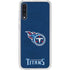 NFL Tennessee Titans Distressed Galaxy A50 Clear Case