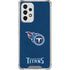 NFL Tennessee Titans Distressed Galaxy A53 5G Clear Case