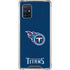 NFL Tennessee Titans Distressed Galaxy A71 5G Clear Case