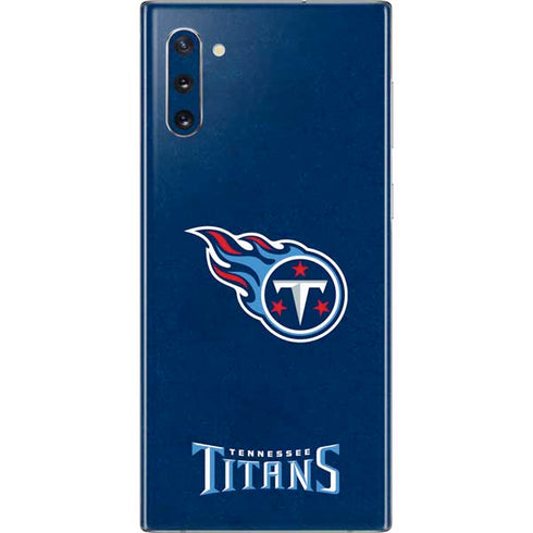 NFL Tennessee Titans Distressed Galaxy Note 10 Skin