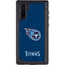 NFL Tennessee Titans Distressed Galaxy Note 10 Waterproof Case