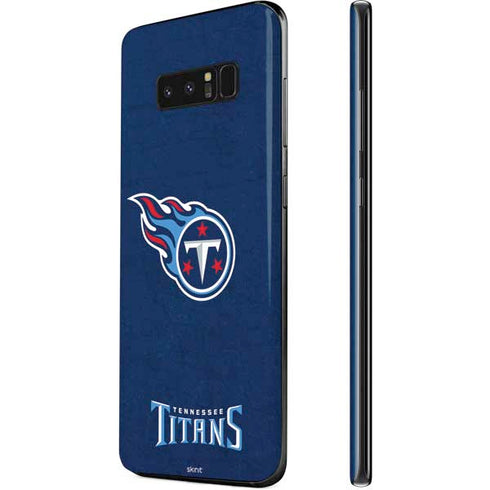 NFL Tennessee Titans Distressed Galaxy Note 8 Skin