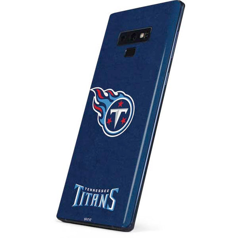 NFL Tennessee Titans Distressed Galaxy Note 9 Skin