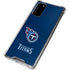 NFL Tennessee Titans Distressed Galaxy Note20 5G Clear Case
