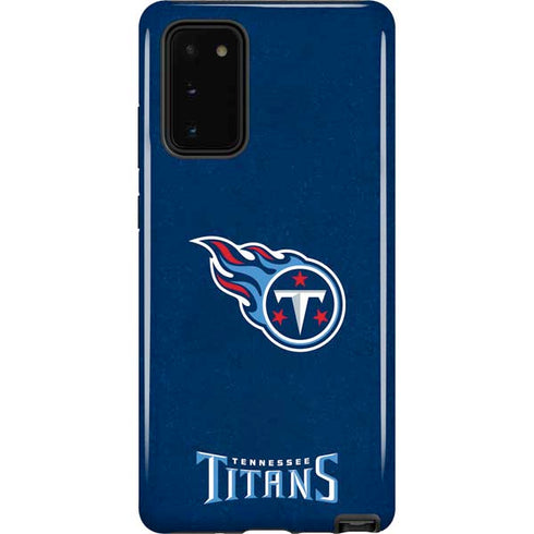 NFL Tennessee Titans Distressed Galaxy Note20 5G Pro Case