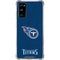 NFL Tennessee Titans Distressed Galaxy S20 FE Clear Case