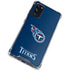 NFL Tennessee Titans Distressed Galaxy S20 FE Clear Case