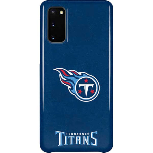 NFL Tennessee Titans Distressed Galaxy S20 Lite Case
