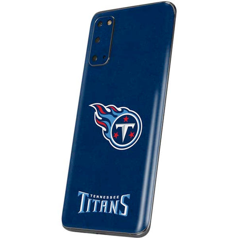 NFL Tennessee Titans Distressed Galaxy S20 Skin