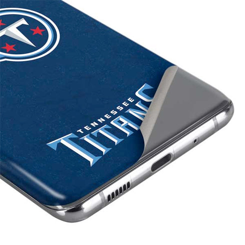 NFL Tennessee Titans Distressed Galaxy S20 Skin