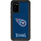 NFL Tennessee Titans Distressed Galaxy S20 Waterproof Case