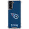 NFL Tennessee Titans Distressed Galaxy S21 5G Clear Case