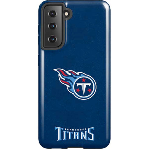 NFL Tennessee Titans Distressed Galaxy S21 5G Pro Case
