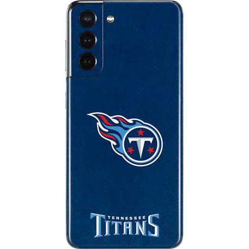 NFL Tennessee Titans Distressed Galaxy S21 5G Skin