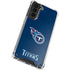 NFL Tennessee Titans Distressed Galaxy S21 Plus 5G Clear Case