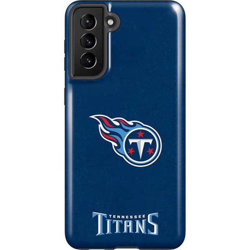 NFL Tennessee Titans Distressed Galaxy S21 Plus 5G Pro Case