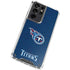 NFL Tennessee Titans Distressed Galaxy S21 Ultra 5G Clear Case