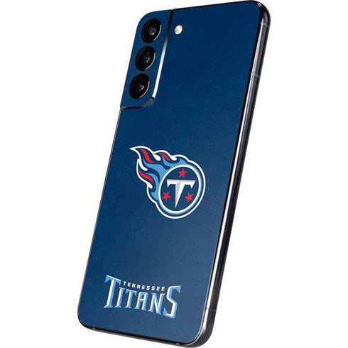 NFL Tennessee Titans Distressed Galaxy S22 Plus Skin