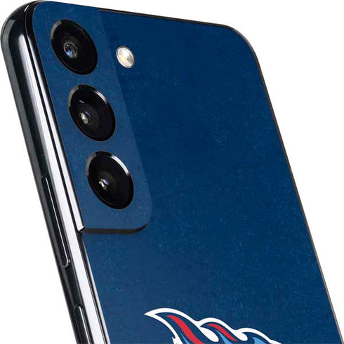 NFL Tennessee Titans Distressed Galaxy S22 Plus Skin
