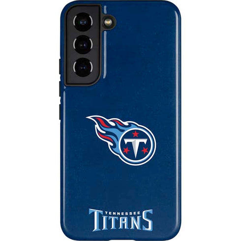 NFL Tennessee Titans Distressed Galaxy S22 Pro Case