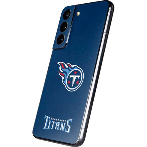 NFL Tennessee Titans Distressed Galaxy S22 Skin