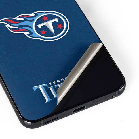 NFL Tennessee Titans Distressed Galaxy S22 Skin