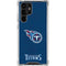 NFL Tennessee Titans Distressed Galaxy S22 Ultra Clear Case