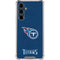 NFL Tennessee Titans Distressed Galaxy S23 FE Clear Case