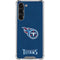 NFL Tennessee Titans Distressed Galaxy S23 Plus Clear Case