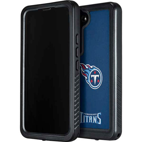 NFL Tennessee Titans Distressed Galaxy S23 Plus Waterproof Case