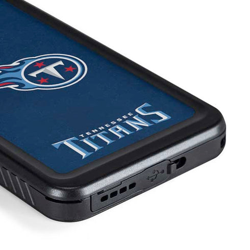 NFL Tennessee Titans Distressed Galaxy S23 Waterproof Case