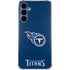 NFL Tennessee Titans Distressed Galaxy S24 Clear Case