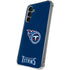 NFL Tennessee Titans Distressed Galaxy S24 Plus Clear Case