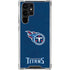 NFL Tennessee Titans Distressed Galaxy S24 Ultra Clear Case