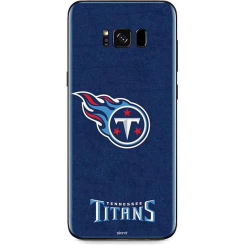NFL Tennessee Titans Distressed Galaxy S8 Skin