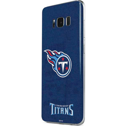 NFL Tennessee Titans Distressed Galaxy S8 Skin
