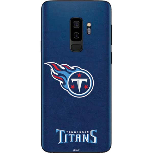 NFL Tennessee Titans Distressed Galaxy S9 Plus Skin