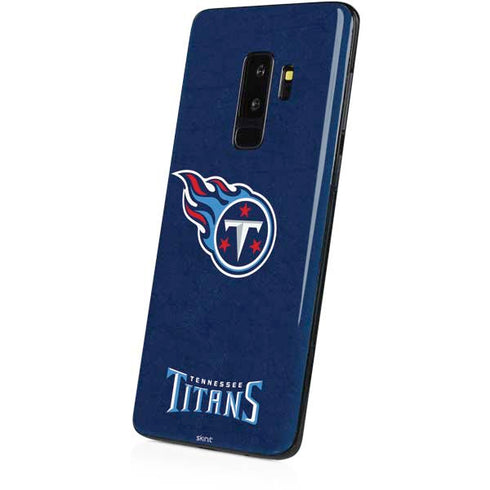 NFL Tennessee Titans Distressed Galaxy S9 Plus Skin
