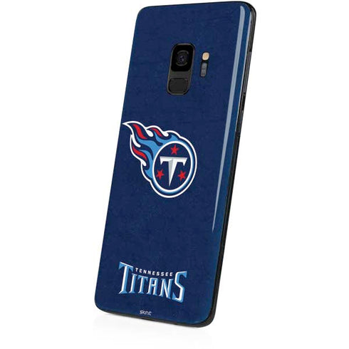 NFL Tennessee Titans Distressed Galaxy S9 Skin