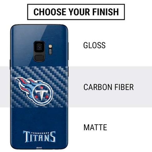 NFL Tennessee Titans Distressed Galaxy S9 Skin