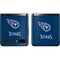 NFL Tennessee Titans Distressed Galaxy Z Flip Skin