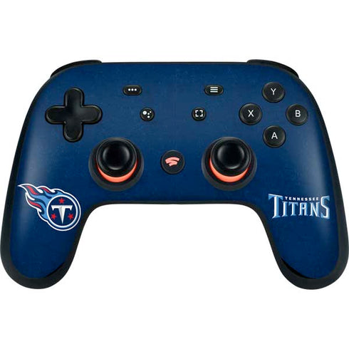 NFL Tennessee Titans Distressed Google Stadia Controller Skin