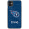 NFL Tennessee Titans Distressed iPhone 11 Clear Case