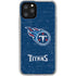 NFL Tennessee Titans Distressed iPhone 11 Pro Clear Case