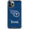 NFL Tennessee Titans Distressed iPhone 11 Pro Max Clear Case
