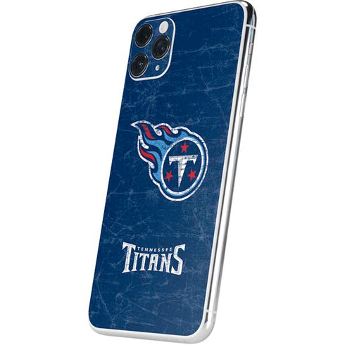NFL Tennessee Titans Distressed iPhone 11 Pro Max Skin