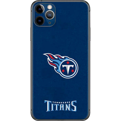 NFL Tennessee Titans Distressed iPhone 11 Pro Max Skin