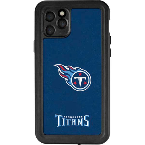NFL Tennessee Titans Distressed iPhone 11 Pro Waterproof Case