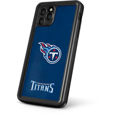 NFL Tennessee Titans Distressed iPhone 11 Pro Waterproof Case